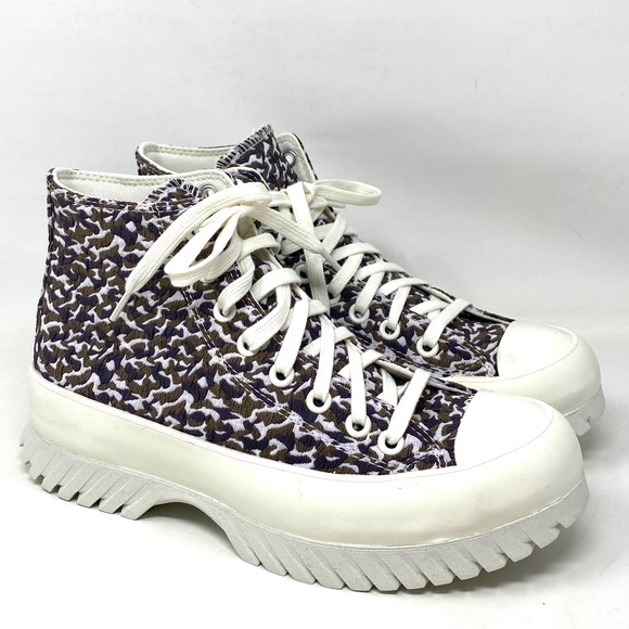 Converse CTAS Lugged 2.0 Platform High Top Women's Canvas Size Sneakers A00877C - Picture 3 of 9